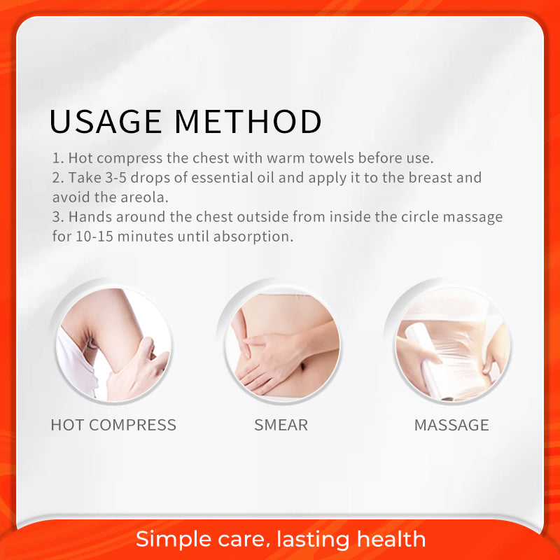 MeiYanQiong Lavender Breast Essence Breast Beauty Increase Elasticity
