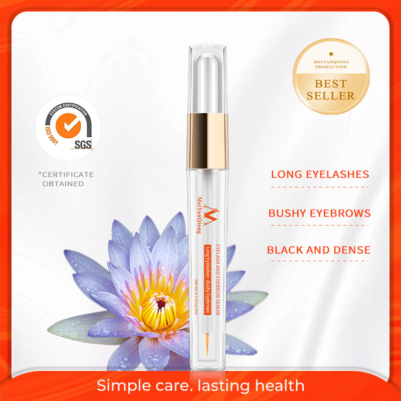MeiYanQiong Eyelash And Eyebrow Growth Serum Treatments Lengthening Thick Eye Care Eyelash Curling Herbal Extract