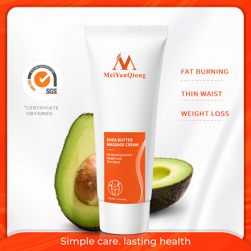 MeiYanQiong Shea Butter Slimming Cellulite Massage Cream Weight Loss Thin Waist 1.41oz/40g