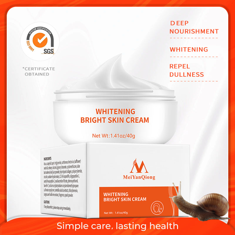 MeiYanQiong Whitening Bright Skin Cream Whitening and Nourishing the Skin Pearl Powder Extract
