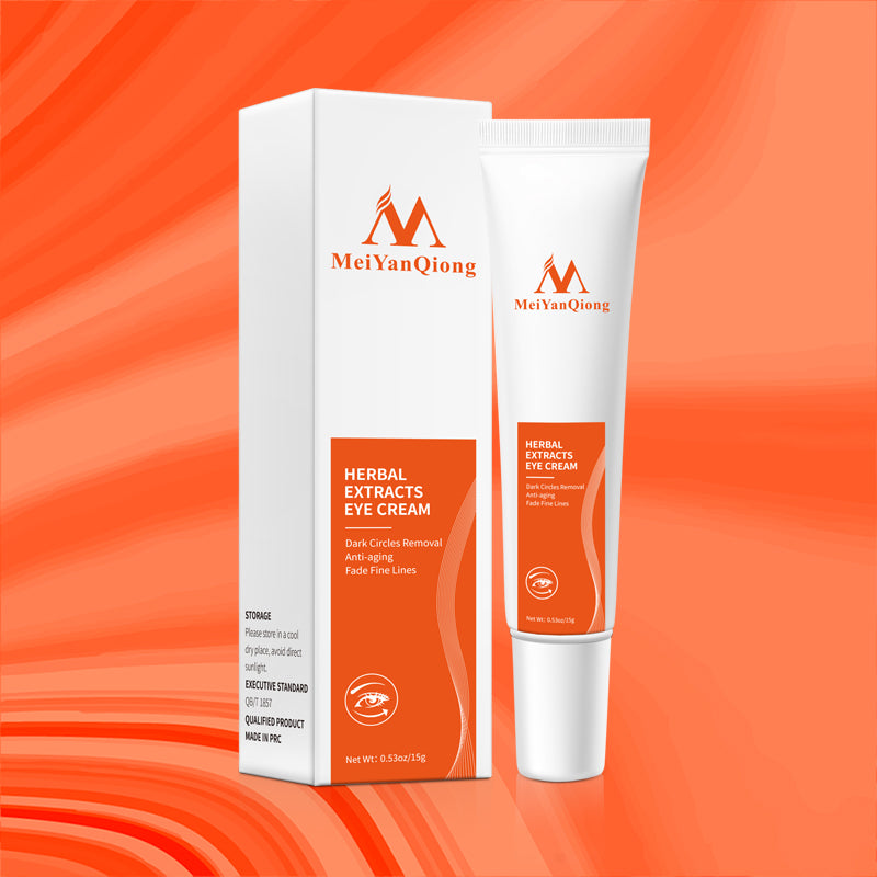 MeiYanQiong Herbal Probiotic Eye Cream Anti-Aging Dark Circles Removal Herbal Extracts
