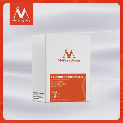 MeiYanQiong Lavender Nourishing Repair Foot Patch Clearing Damp Cold