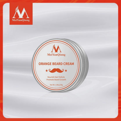 MeiYanQiong Orange Beard Mouth Growth Balm Promote Beard Growth 1.06oz/30g