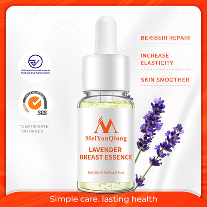 MeiYanQiong Lavender Breast Essence Breast Beauty Increase Elasticity