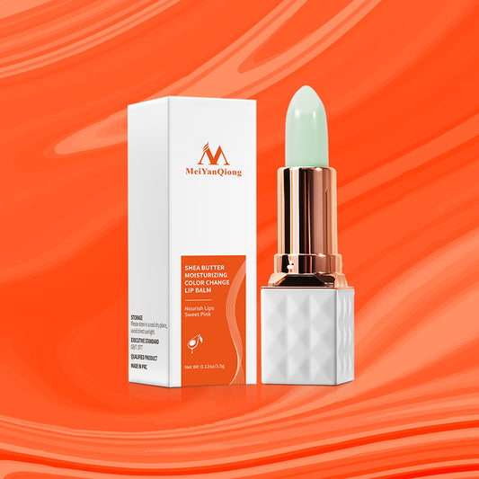 MeiYanQiong Shea Butter Moisturizing Color Change Lip Balm Nourish Lips Moisturize The Lips